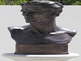 Adam Lindsay Gordon Bronze Bust - eAccommodation 0