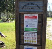 Dog on the Tucker Box Recreational Trail - eAccommodation