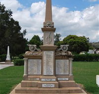 Boer War Memorial and Park Allora - eAccommodation