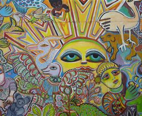 The Painting Of Life By Mirka Mora - eAccommodation 0