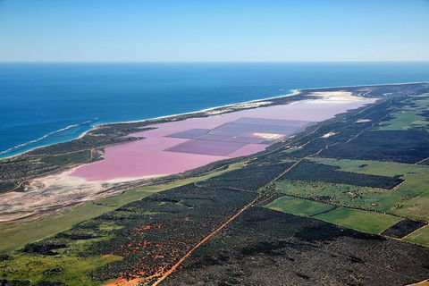 Pink Lake & Abrolhos Island Flyover - eAccommodation 1