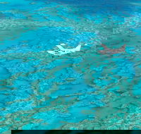 Scenic Flight - Great Barrier Reef Heart Reef Whitehaven Beach  Hill Inlet - eAccommodation
