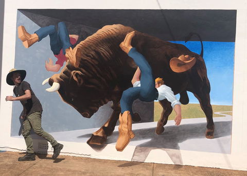 Big Bull Mural - eAccommodation 0