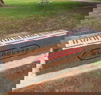 Piano Park Bench Moonta - eAccommodation