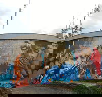 Willans Hill Water Tower Mural - eAccommodation