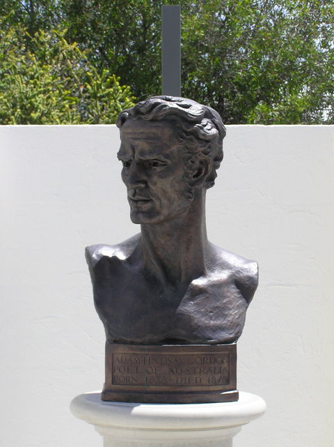 Adam Lindsay Gordon Bronze Bust - eAccommodation 0