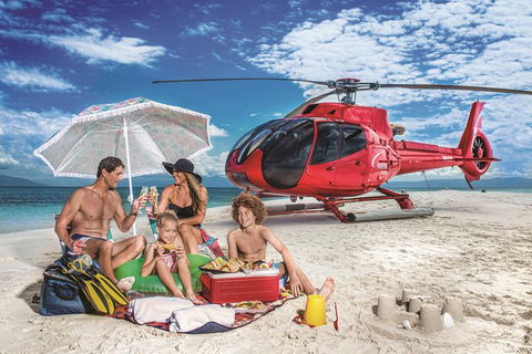Private Helicopter Tour: Reef Island Snorkeling And Gourmet Picnic Lunch - eAccommodation 0