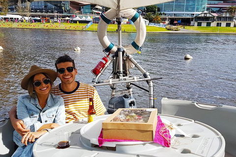 Adelaide 2-hour BBQ Boat Hire For 2 People + Wine And Cheese Grazer - eAccommodation 0