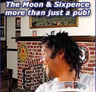 Moon and Sixpence British Pub - eAccommodation