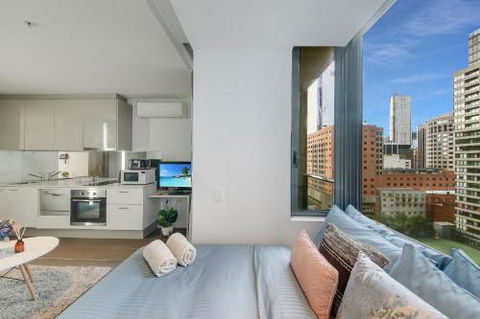 A Stylish & Cozy Studio Next To Southern Cross - eAccommodation 1