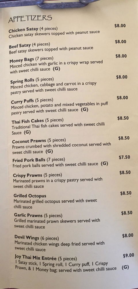 Joy Thai Restaurant - eAccommodation 3