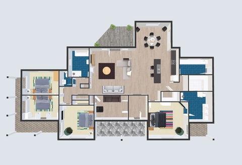 Grandview Accommodation - The Elm Tree Apartments - eAccommodation 32