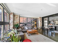 Chic warehouse apartment in hipster foodie hub