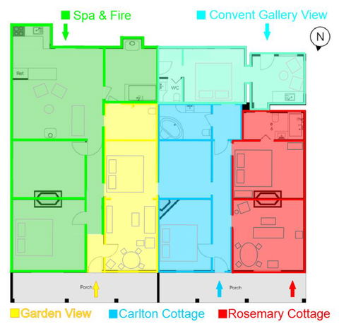 Roses Of Daylesford - Convent View - eAccommodation 1