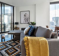 2Bedroom Apartment with Views in Docklands next to CBD  Marvel Stadium - eAccommodation