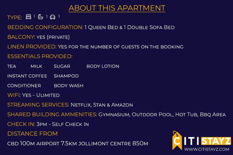 Perfectly Located Modern Apartment - Canberra CBD - eAccommodation 2