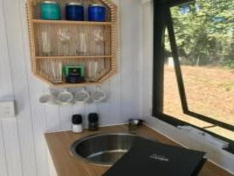 White Jacaranda Tiny House By Tiny Away - eAccommodation 0