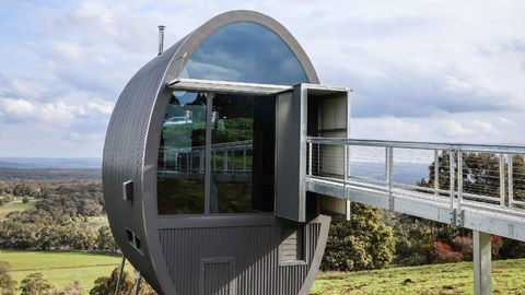 Worlds Only Sky Barrel On Edge Of Extinct Volcano - eAccommodation 1