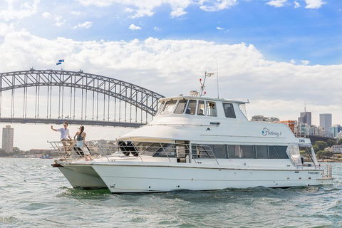 Vivid 90-Minute Sydney Harbour Intimate Catamaran Cruise With Canapes - eAccommodation 1