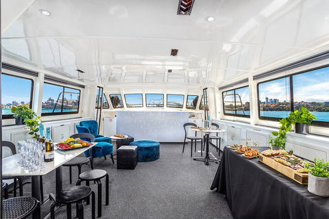 Vivid 90-Minute Sydney Harbour Intimate Catamaran Cruise With Canapes - eAccommodation 5