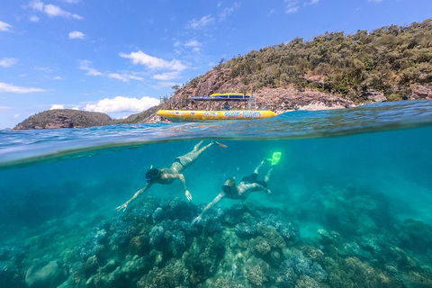 Great Barrier Reef Scenic Flight And Ocean Rafting Whitehaven Beach Day Trip - eAccommodation 0