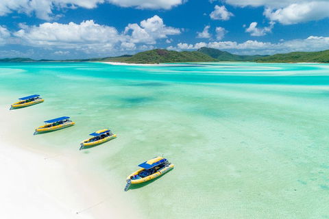 Great Barrier Reef Scenic Flight And Ocean Rafting Whitehaven Beach Day Trip - eAccommodation 2