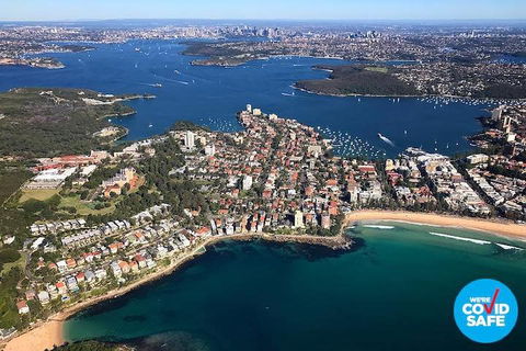Private Helicopter Flight Over Sydney & Beaches For 2 Or 3 People - 30 Minutes - eAccommodation 3