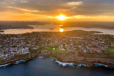 Private Sunset Helicopter Flight Over Sydney & Beaches For 2 Or 3 - 30 Minutes - eAccommodation 3