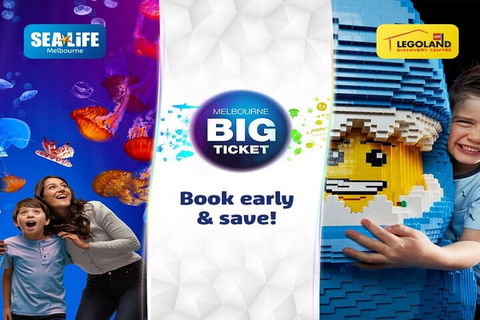Melbourne BIG Ticket - LEGOLAND Discovery And SEA LIFE Melbourne - eAccommodation 4