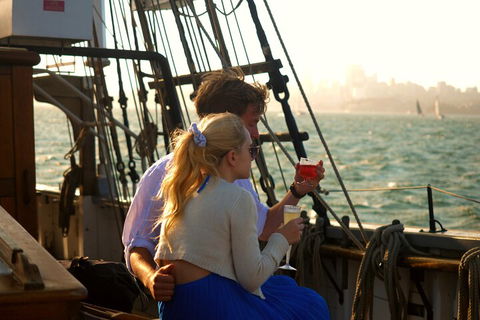 Sydney Harbour Tall Ship Wine & Canapes Evening Cruise - eAccommodation 1